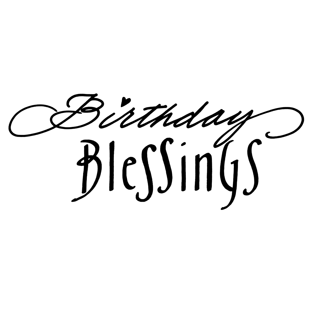 G113 Small Birthday Blessings