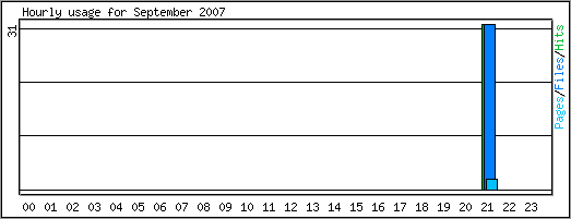 Hourly usage