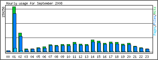 Hourly usage