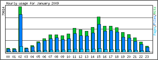 Hourly usage