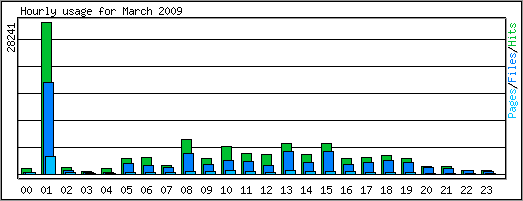 Hourly usage